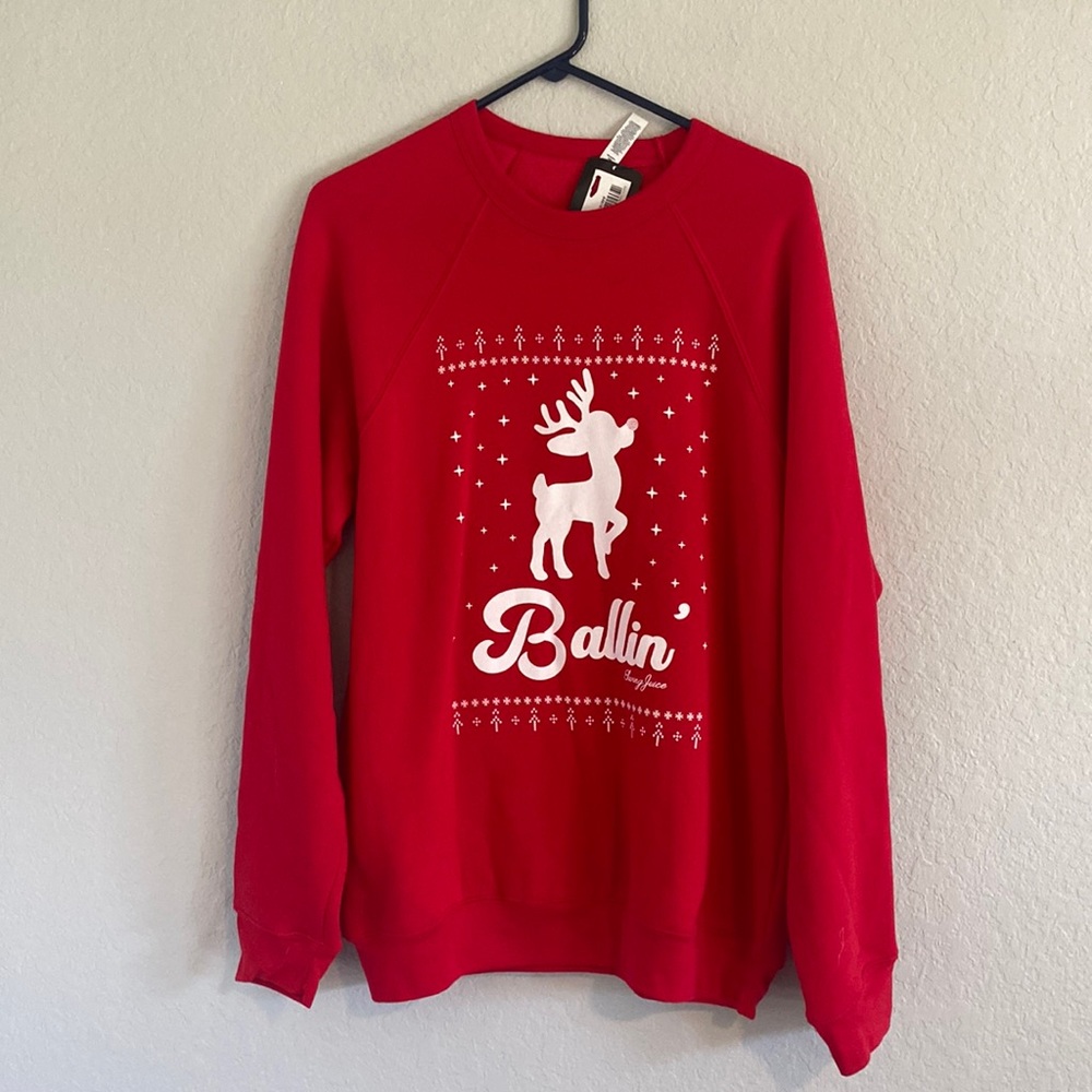 Christmas golf sweater